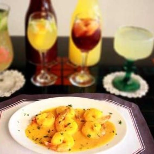 Camarones Al Ajillo.