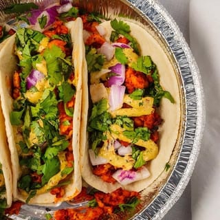 Spicy Gobi Tacos (Cauliflower)
