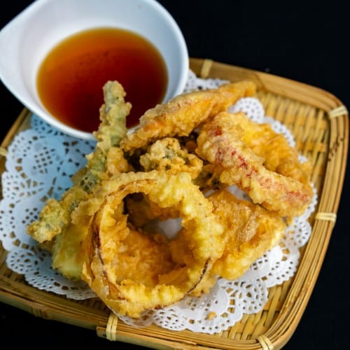 Vegetable Tempura.