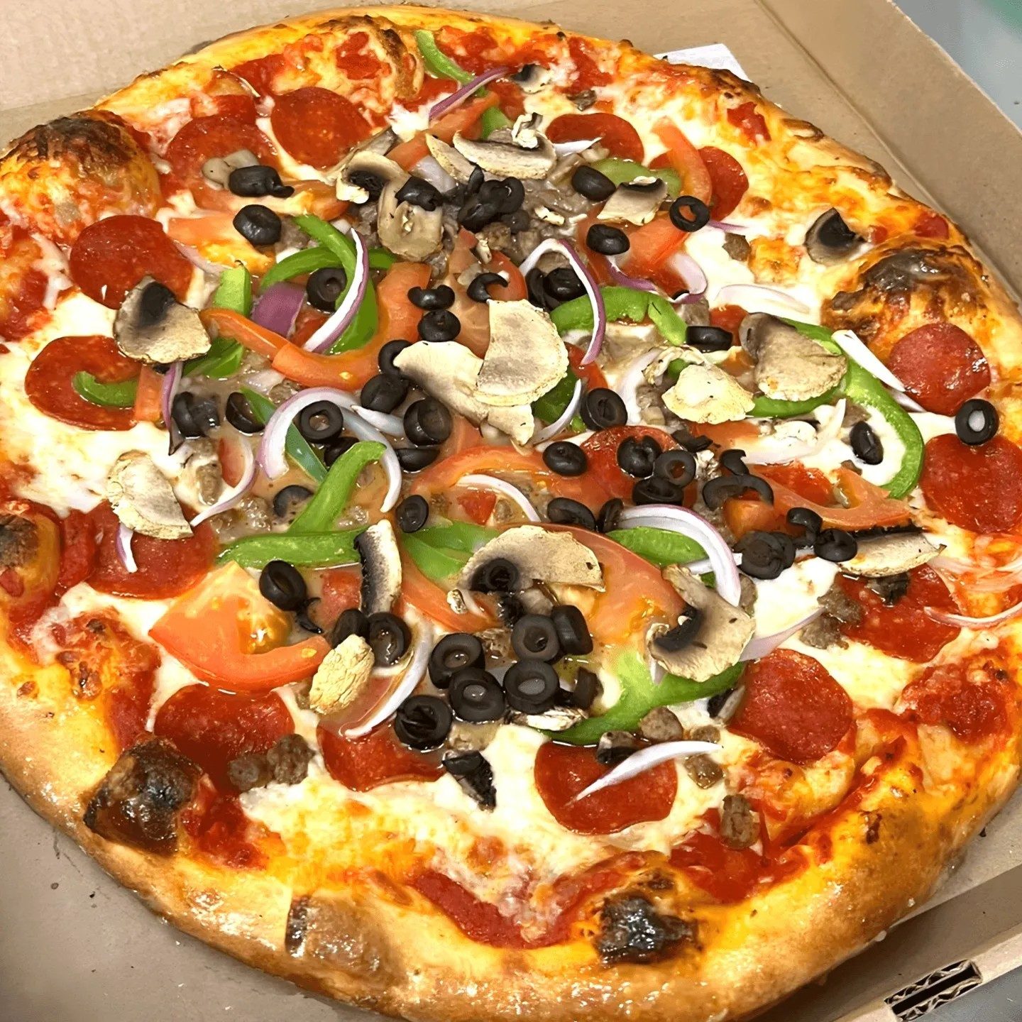 Garden Pizza.