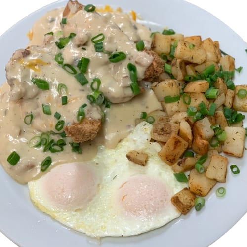 Fried Tenders & Gravy.
