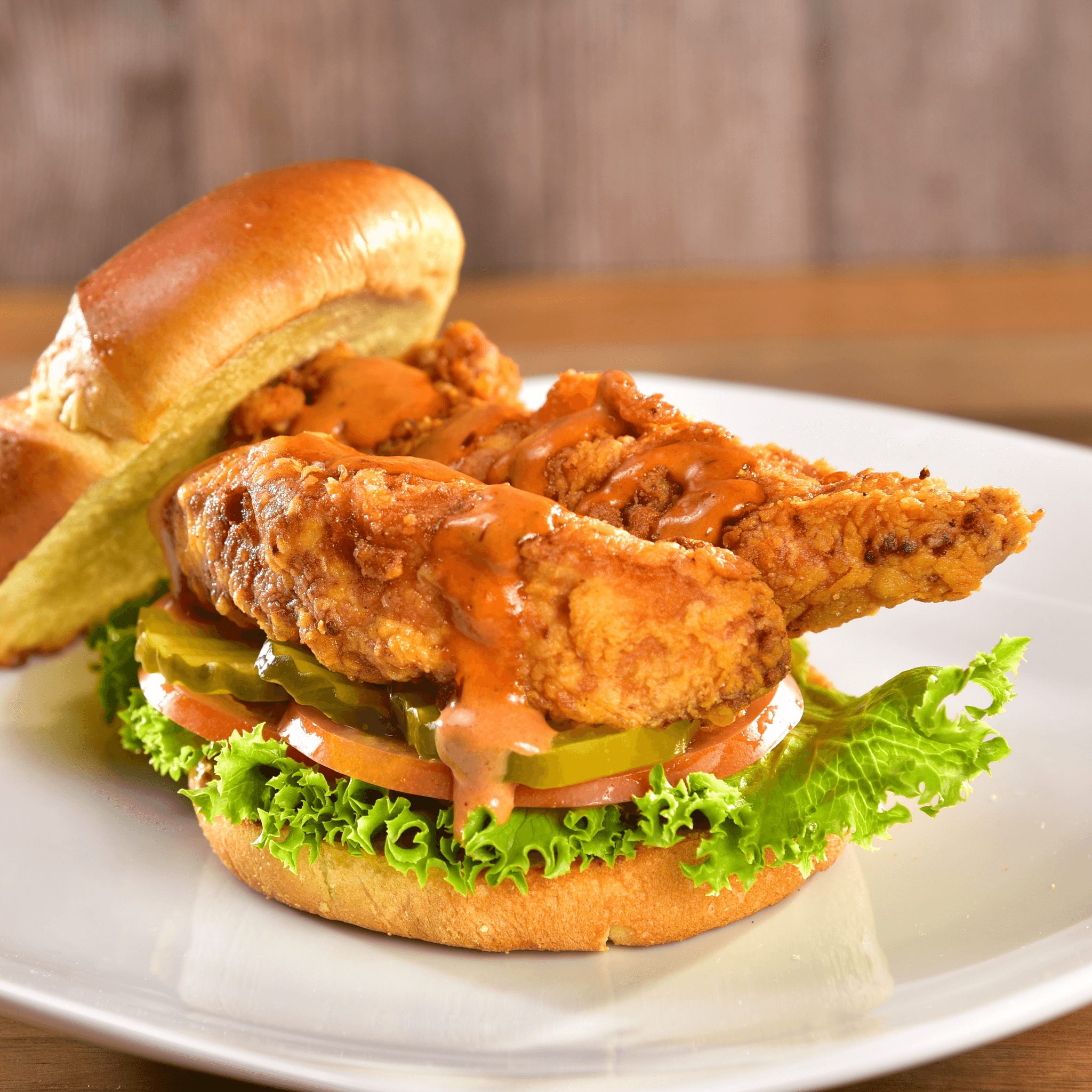 Crispy Chicken Sandwich.