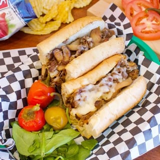 Mushroom Cheesesteak