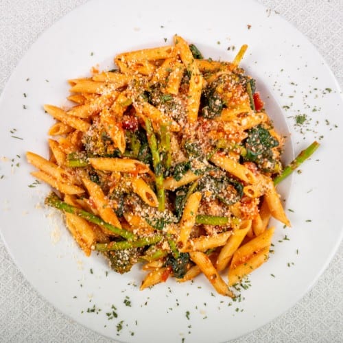 Penne Arrabbiata.
