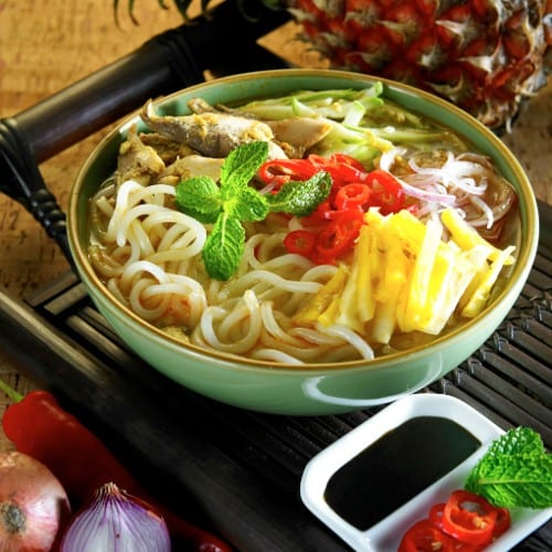 Chicken Udon Noodle Soup.