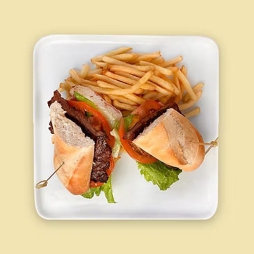 Flank Stake Sandwich - Vacio Sandwich.