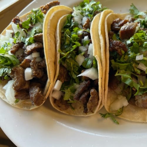 Bistec Tacos.