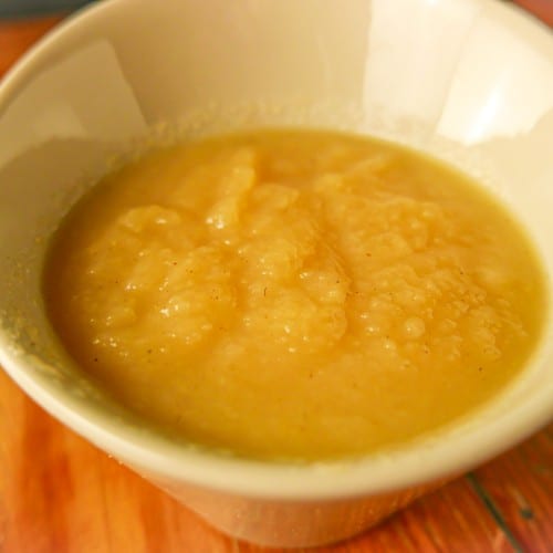 Side Apple Sauce.