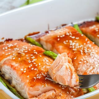 Teriyaki Salmon Entree