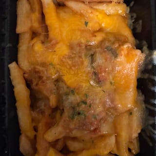 Kimchi Cheese Fries