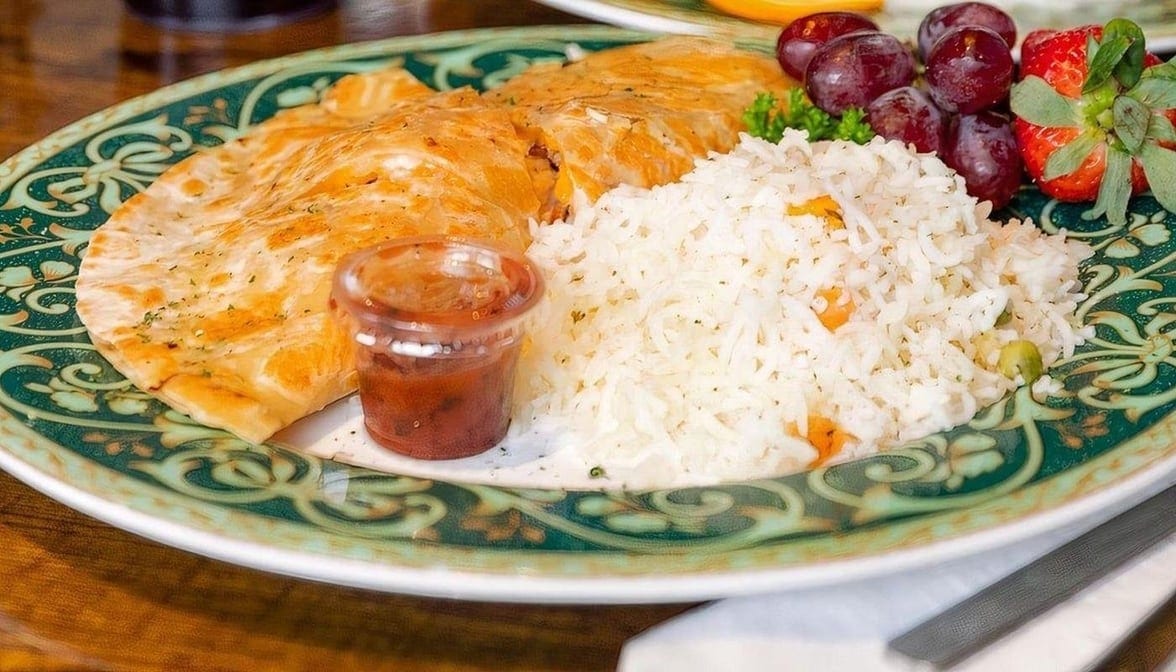 Chicken Quesadillas.