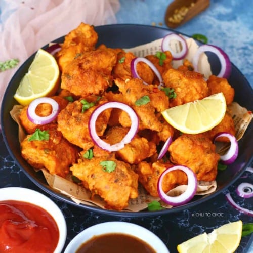 Fish Pakora.