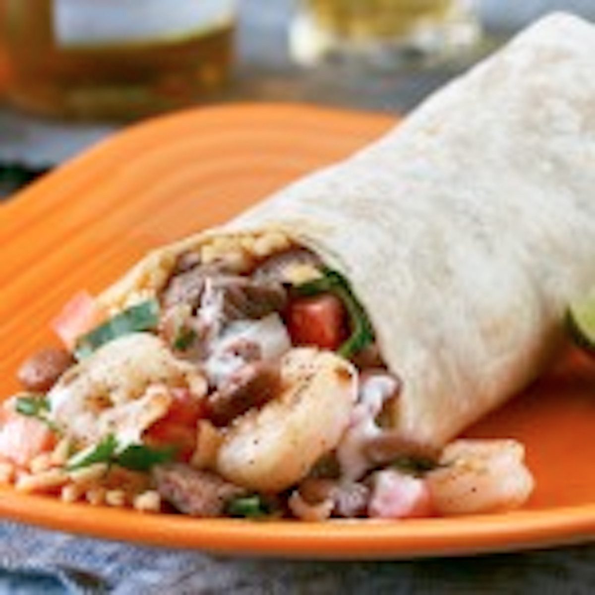 Steak & Lobster Burrito.