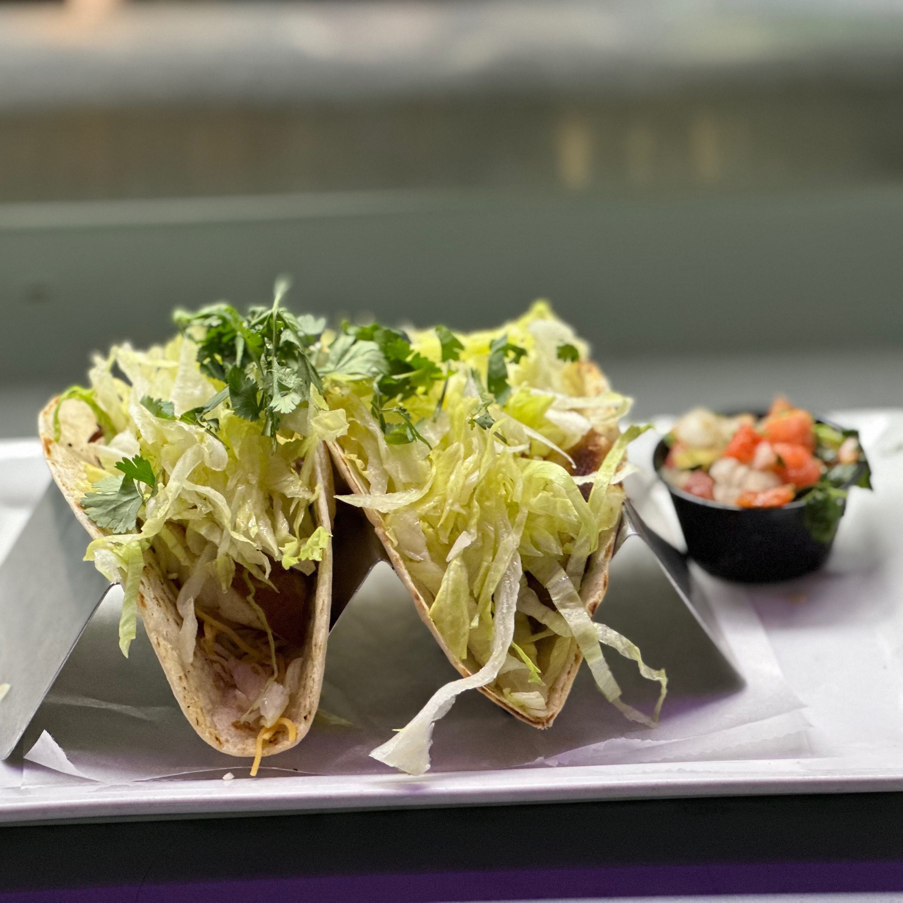 Lunch Chicken Tacos.