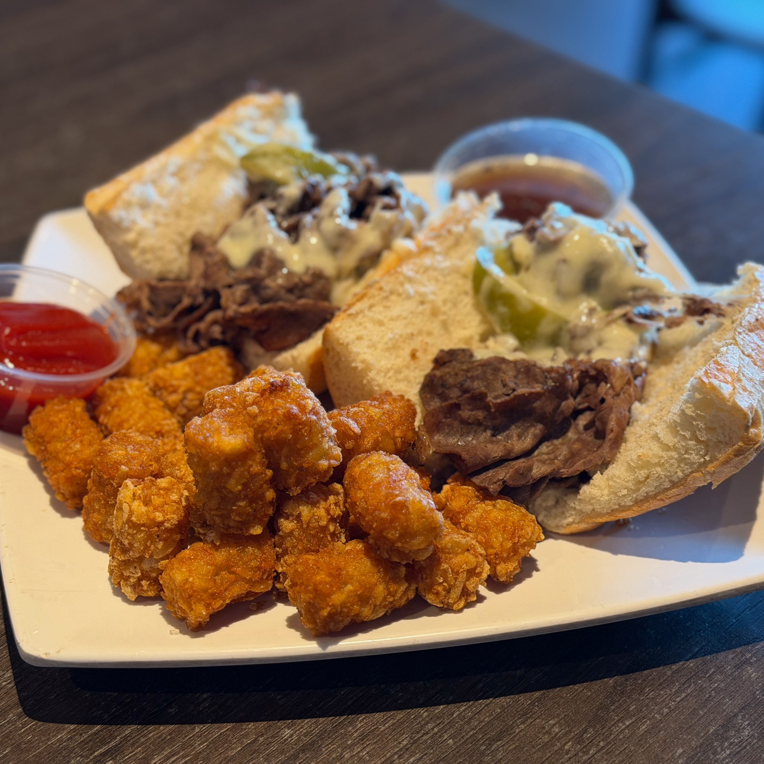 Italian Beef Dip Sandwich.