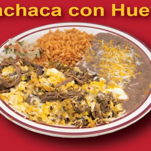 Machaca with Eggs.