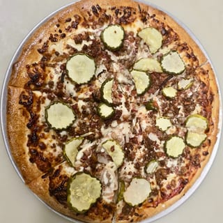 LG Cheesy-Burger Pizza