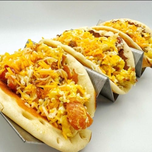 Pancake Tacos Combo.