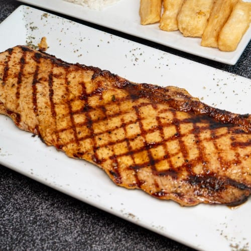 Lomo De Cerdo Al Grill.