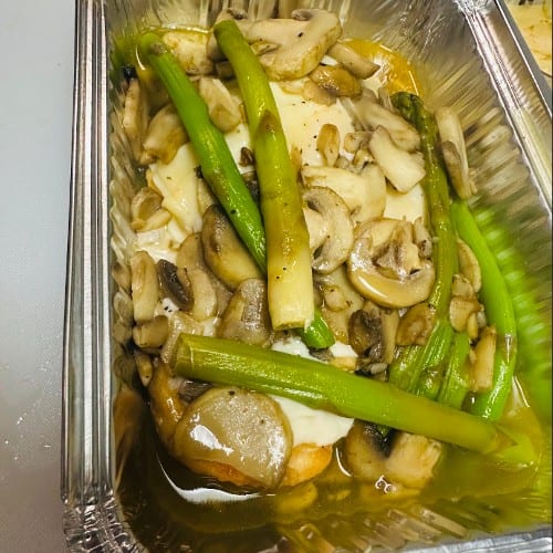 Chicken Champagne Dinner.