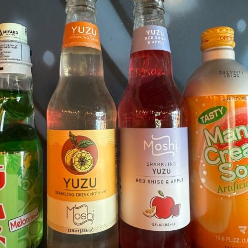 YUZU Sparkling Soda.