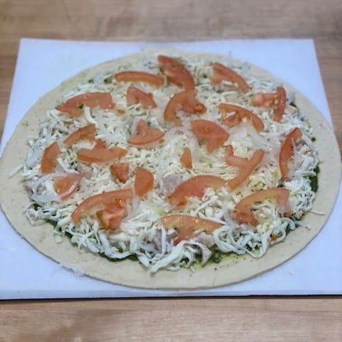 Medium 12" Chicken Pesto (Serves 2-3 People).