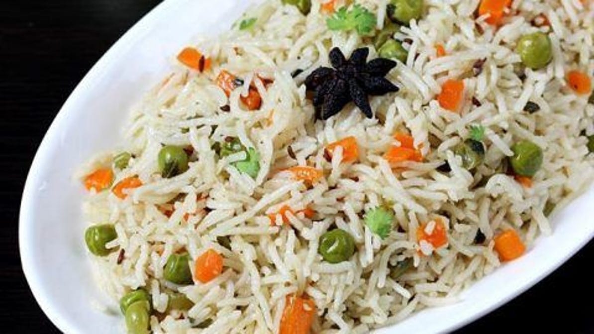 Pulao Rice.