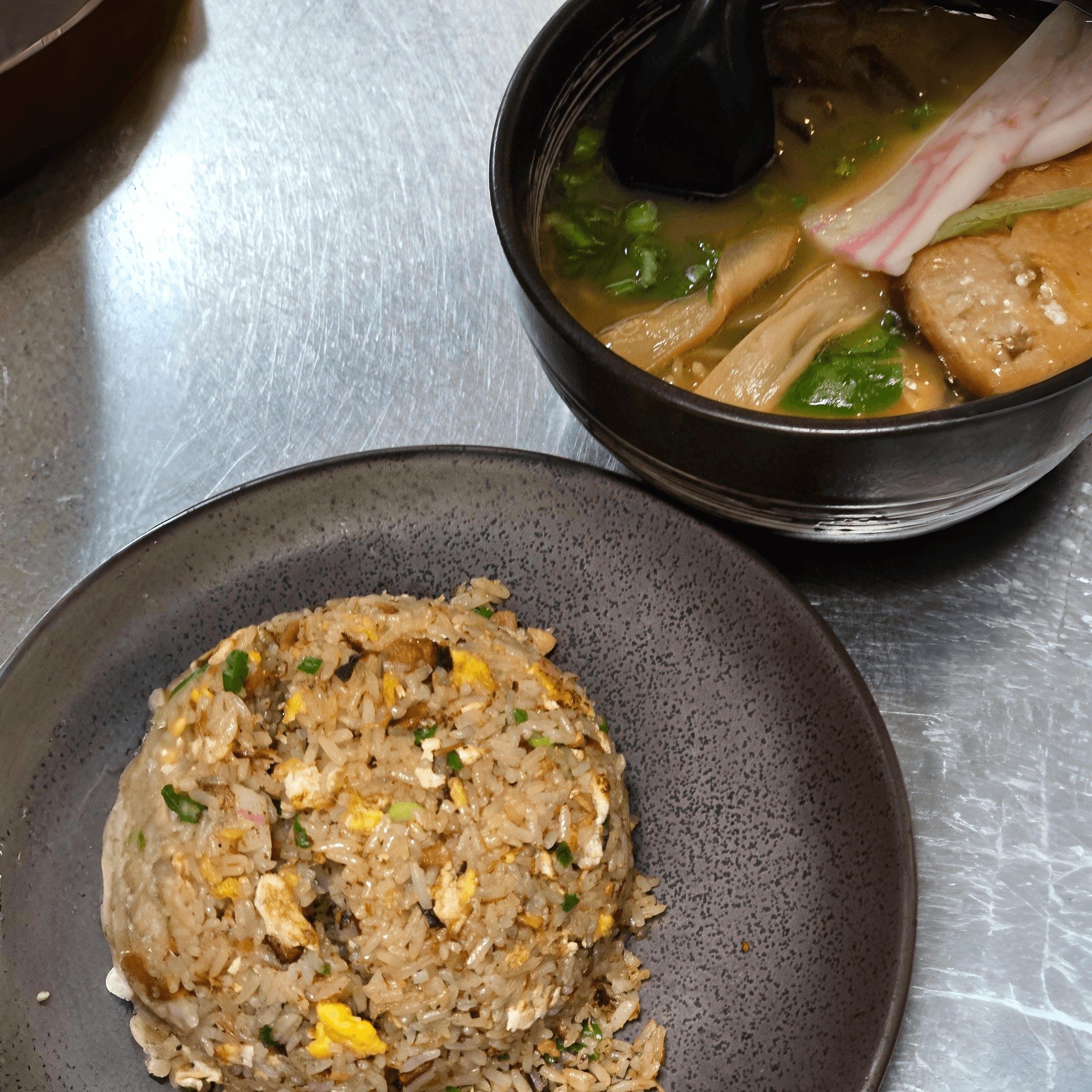 Mini Combo with Fried Rice.