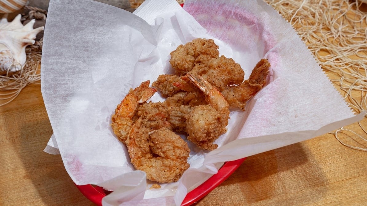 Fried or Boiled Shrimp.