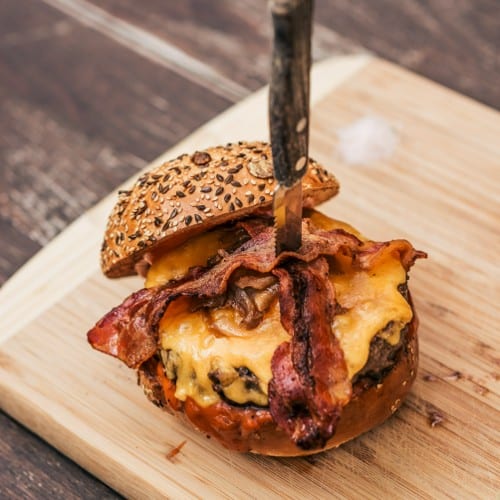 Bacon Cheeseburger.