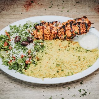 Chicken Kabob Platter