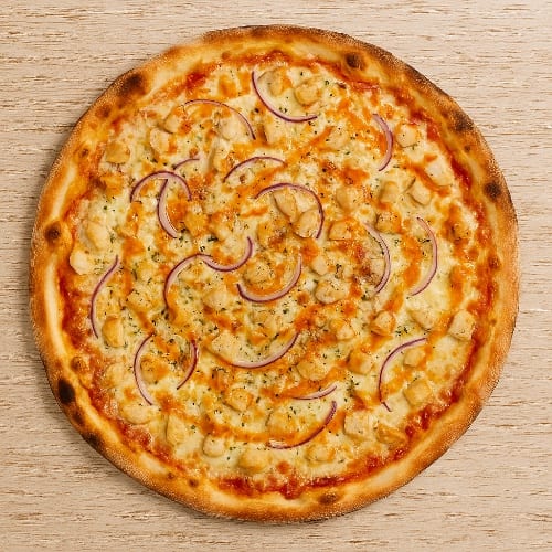 Buffalo Chicken Pizza.