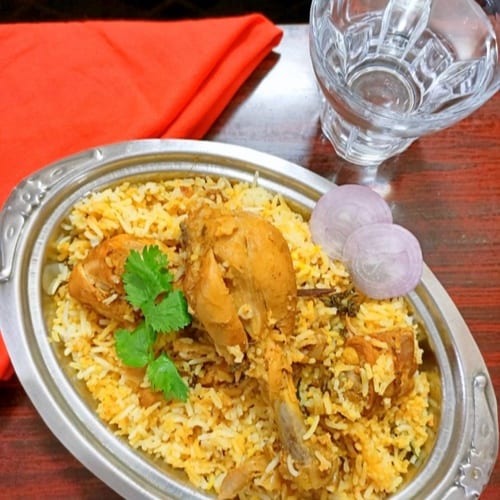9. Chicken Biryani.