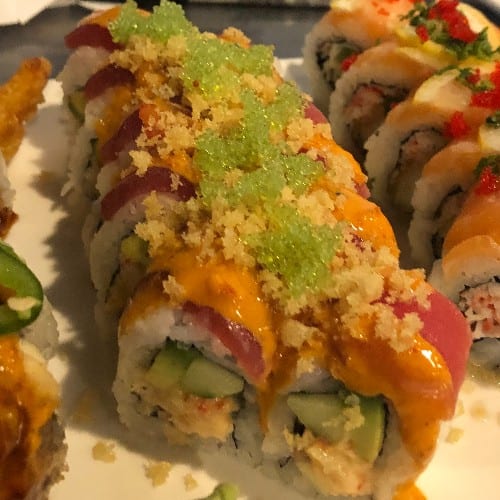 Red Dragon Roll.