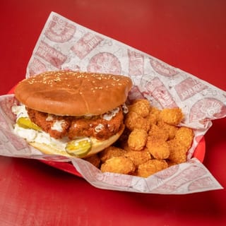 Nashville Fire Chicken Burger (chk.breast)