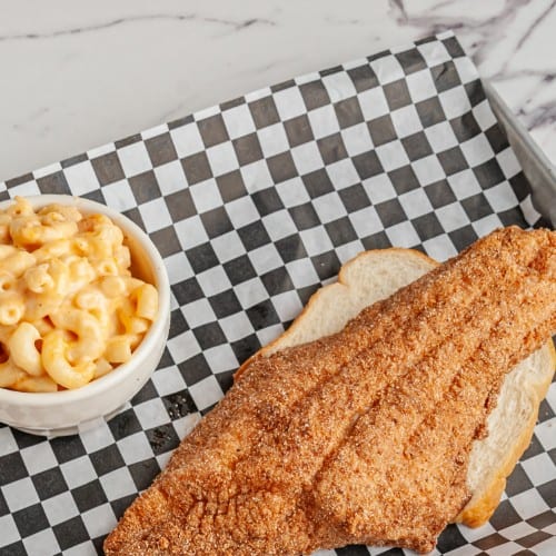 One piece fish basket.