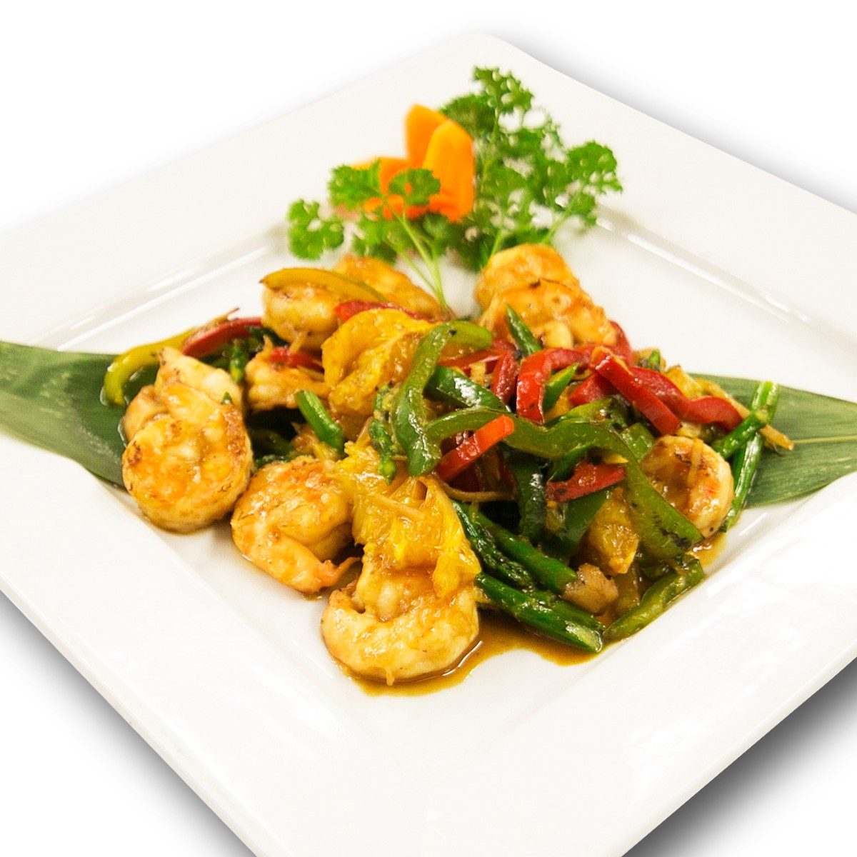 Orange Shrimp Lunch.