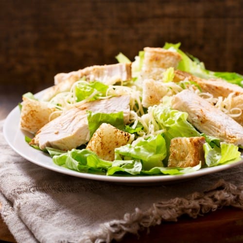Crispy Chicken Salad.
