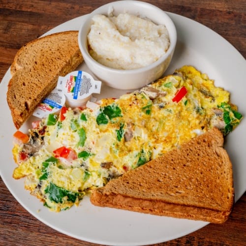 Vegetarian Omelet.
