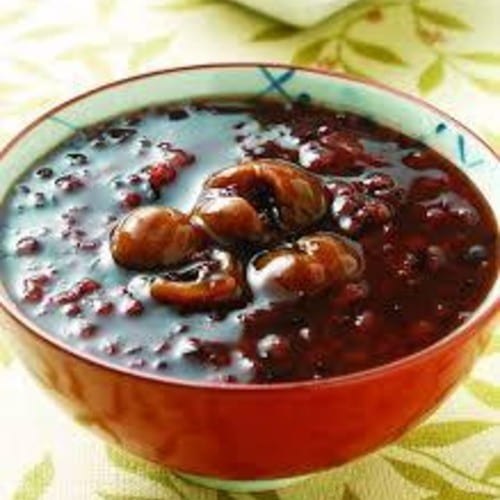 Red Bean Purple Rice.