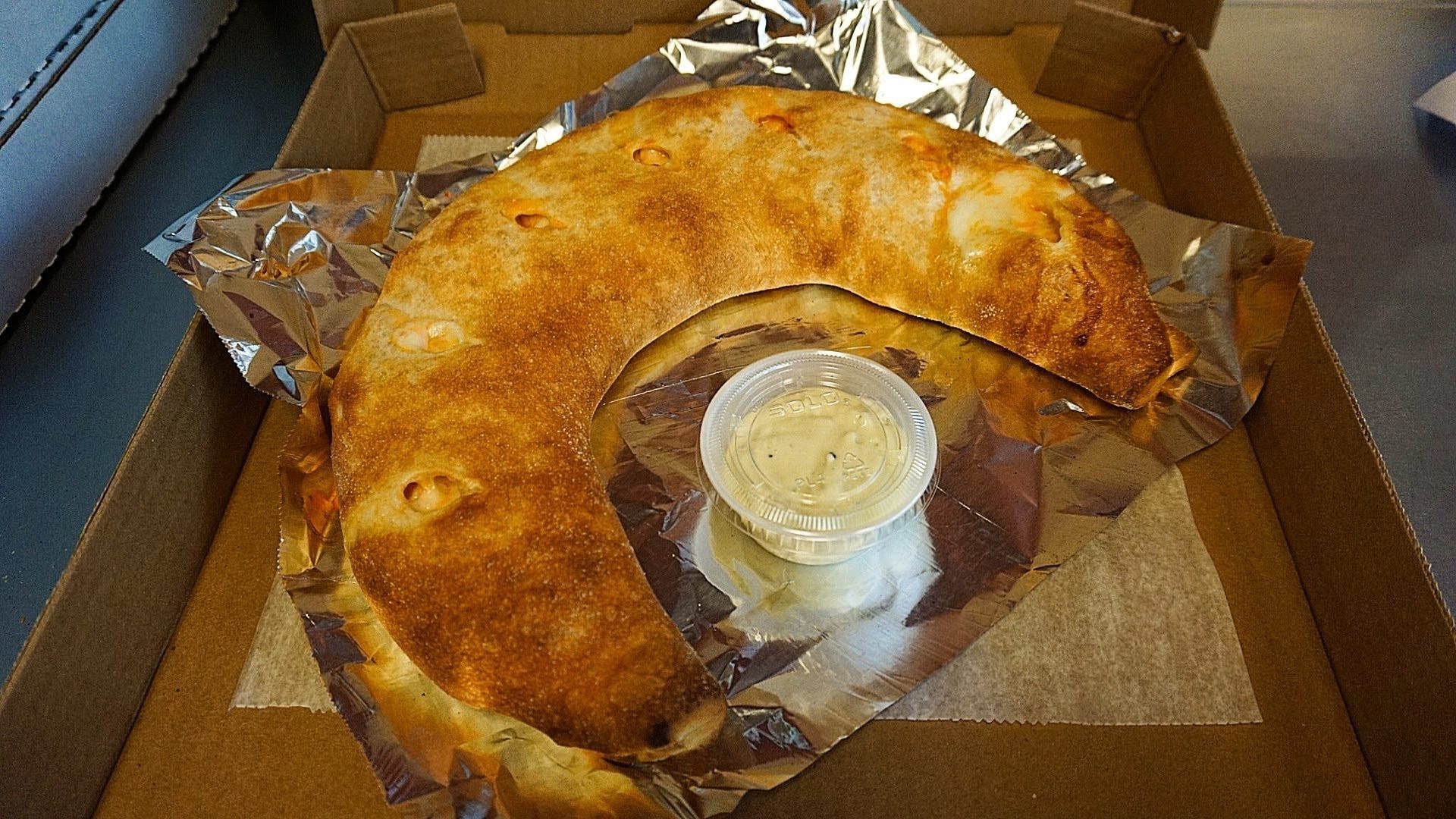 Buffalo Chicken Stromboli (Small).