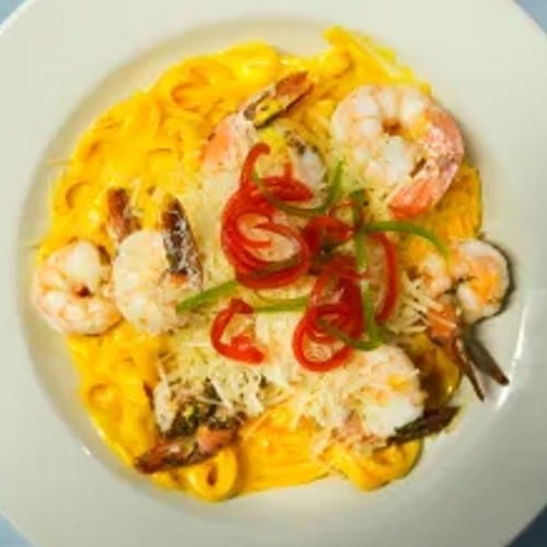 Fettuccine A La Huancaína.