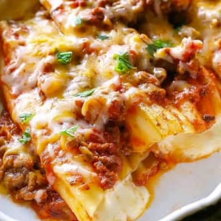 Cheese Manicotti