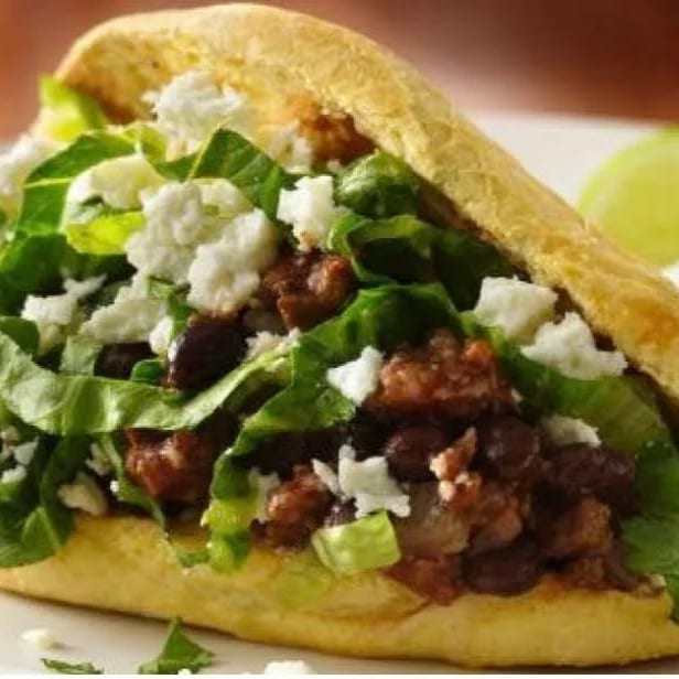 Gordita Grilled Vegetables.