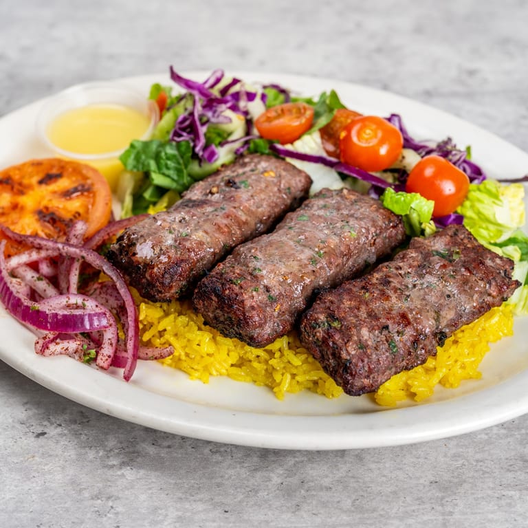 A Bold Fusion of Mediterranean Pizza Kofta Kabob