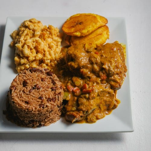 Curry Chicken Lunch.