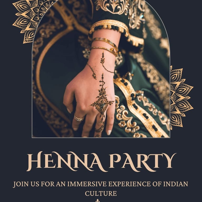 Henna Party: Immerse Yourself in Indian Culture!