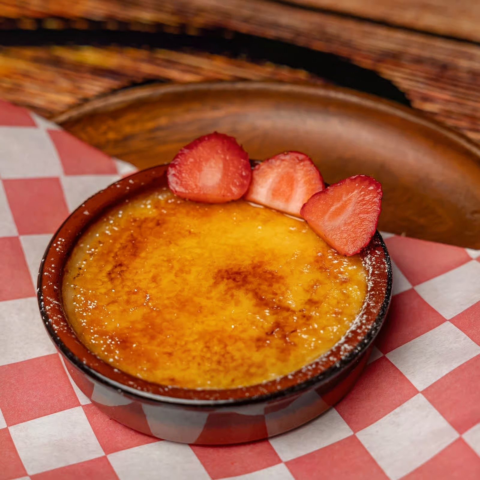 Crème Brûlée.