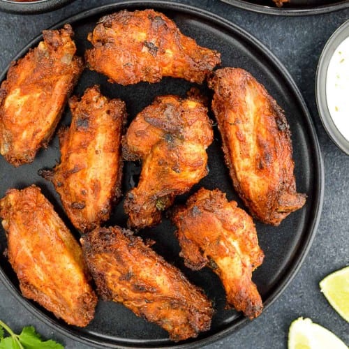 Tandoori Chicken Wings.