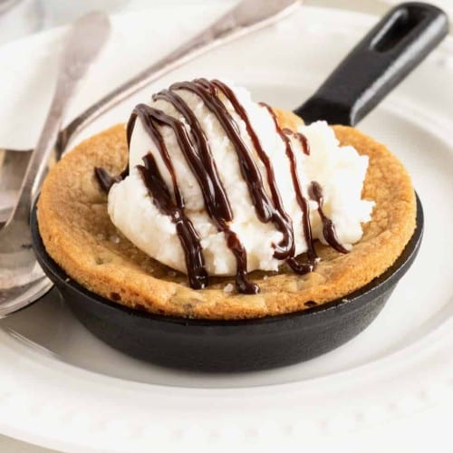 Skillet Cookie Sundae.